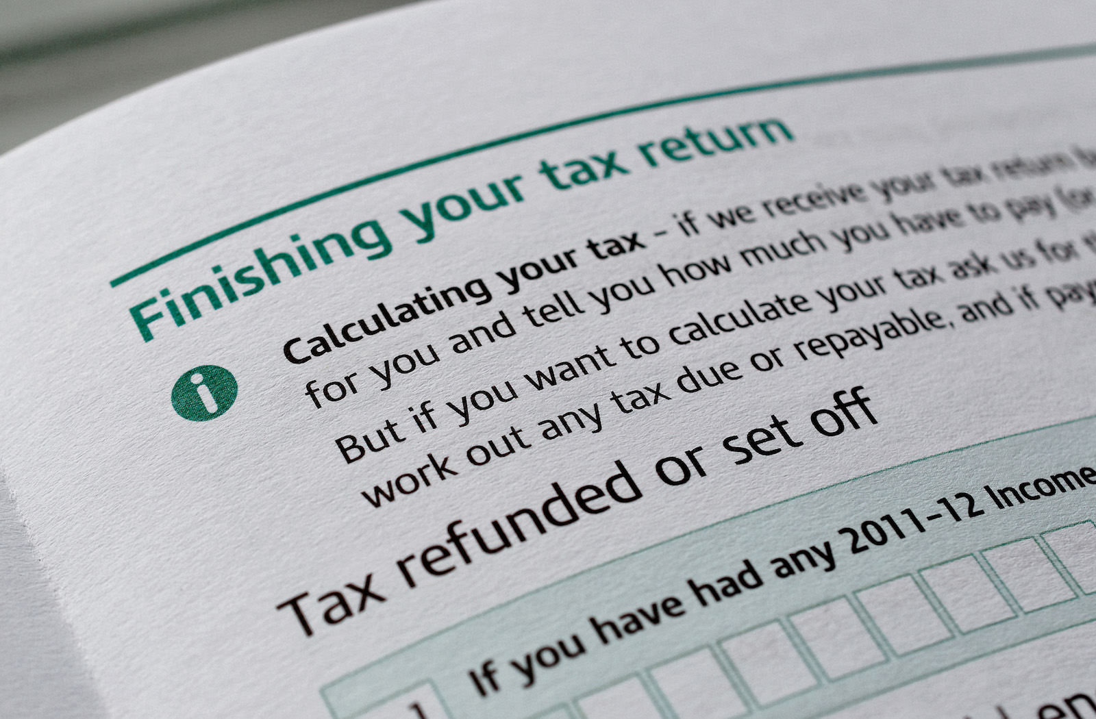 Five tips for completing that dreaded tax return…